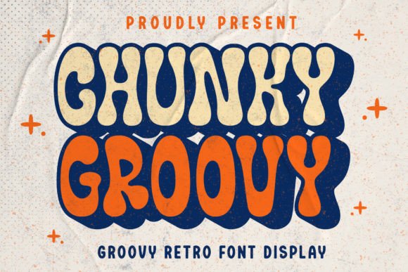 Chunky Groovy: A Retro Typeface for Modern Design Impact
