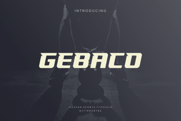 Gebaco: Elevating Your Design with Stylish Typography