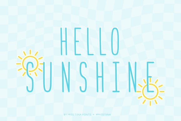 Hello Sunshine: Your Handwritten Font for Modern Design