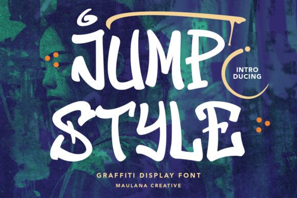 Jump Style Graffiti: A Bold Font for Impactful Design