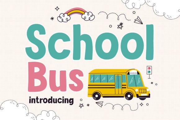 School Bus Font: Bold Typography for Creative Impact