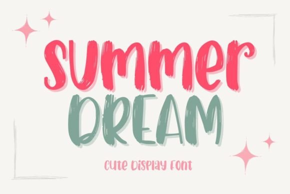 Summer Dream Font: A Fresh Approach to Creative Typography