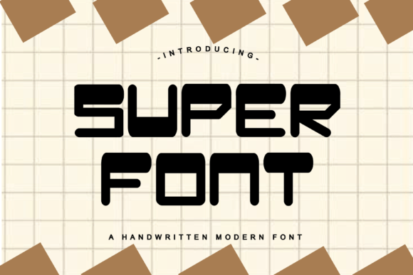 Super Font: Elevate Your Designs with Playful Typography