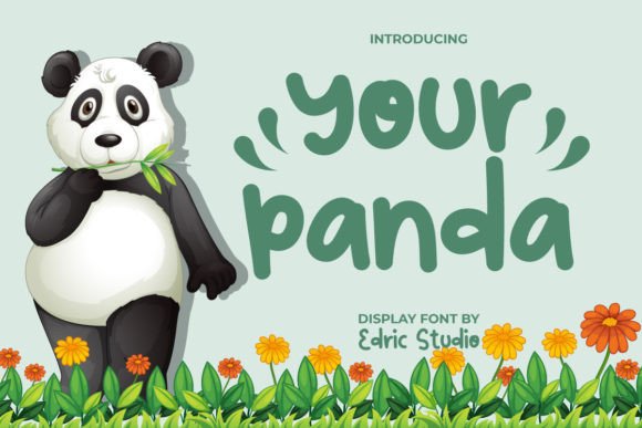 Your Panda: A Playful Font for Authentic Branding